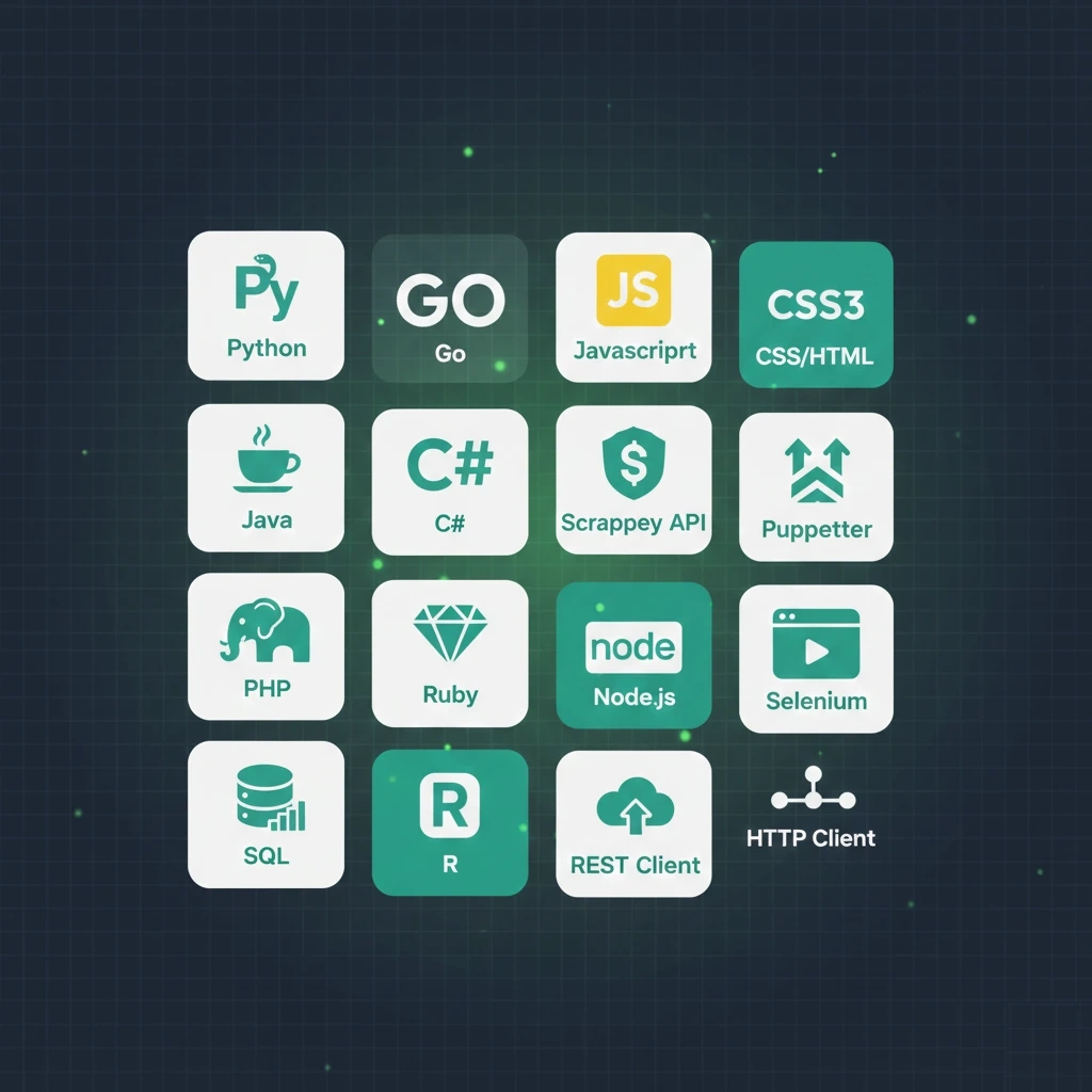Supported programming languages and libraries: Python, Node.js, PHP, Go, Ruby, Java, C#, Rust, and more