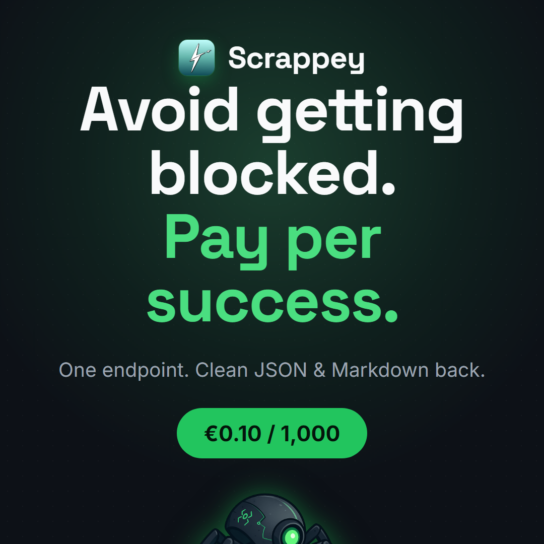 Scrappey Feed square creative, 1080×1080