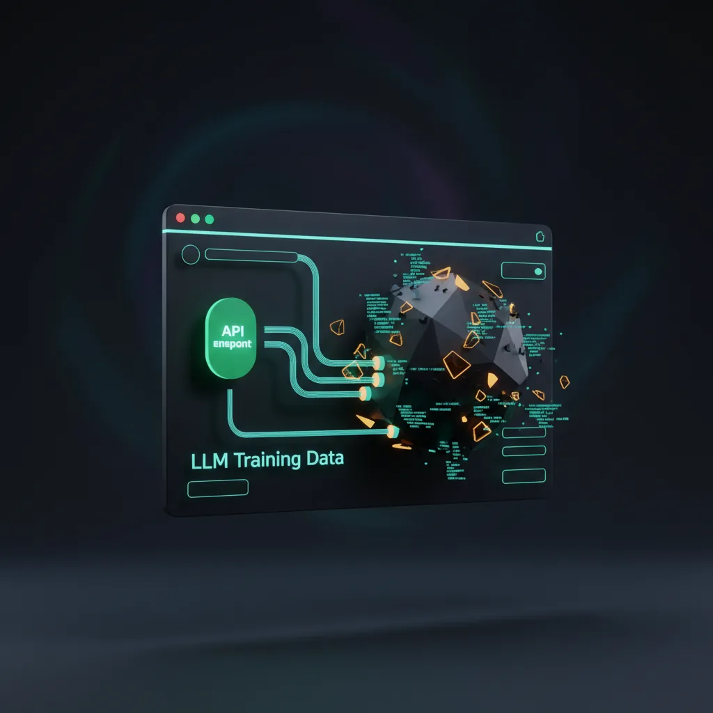 Best Web Scraping API for LLM Training Data — conceptual illustration