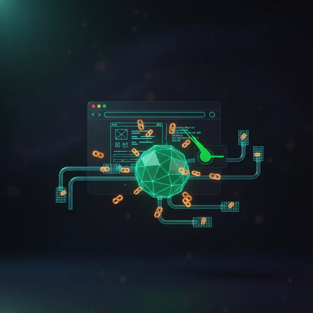 How to Get All Links From a Webpage — conceptual illustration