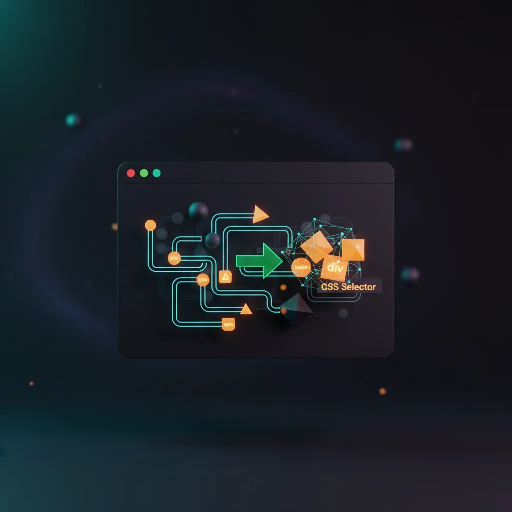 What Is a CSS Selector? — conceptual illustration