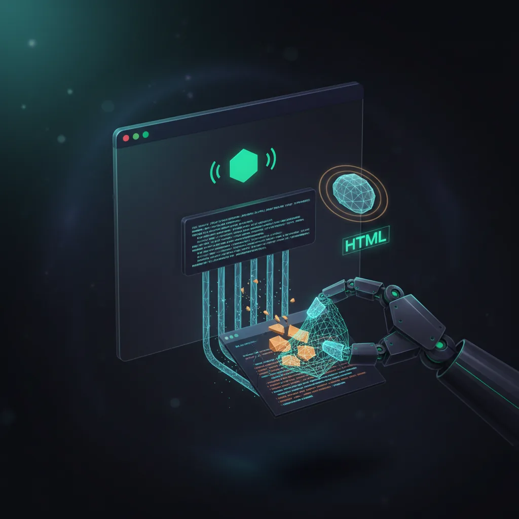 What Is a Self-Healing Scraper? — conceptual illustration