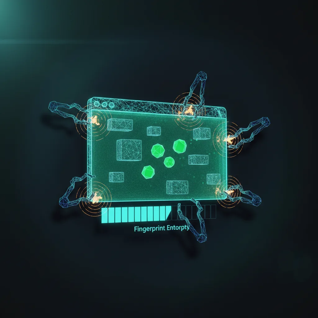 What Is Fingerprint Entropy? — conceptual illustration